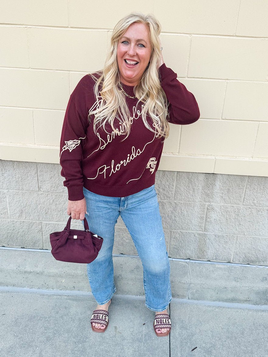 Spear It Sweater - RESTOCK 3 - The Pink Pineapple 850