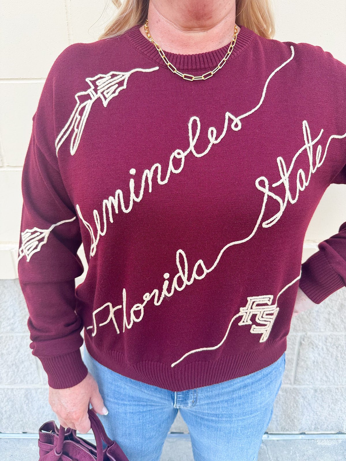 Spear It Sweater - RESTOCK 3 - The Pink Pineapple 850