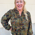 Spiced Botanical Blouse - The Pink Pineapple 850