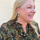 Spiced Botanical Blouse - The Pink Pineapple 850