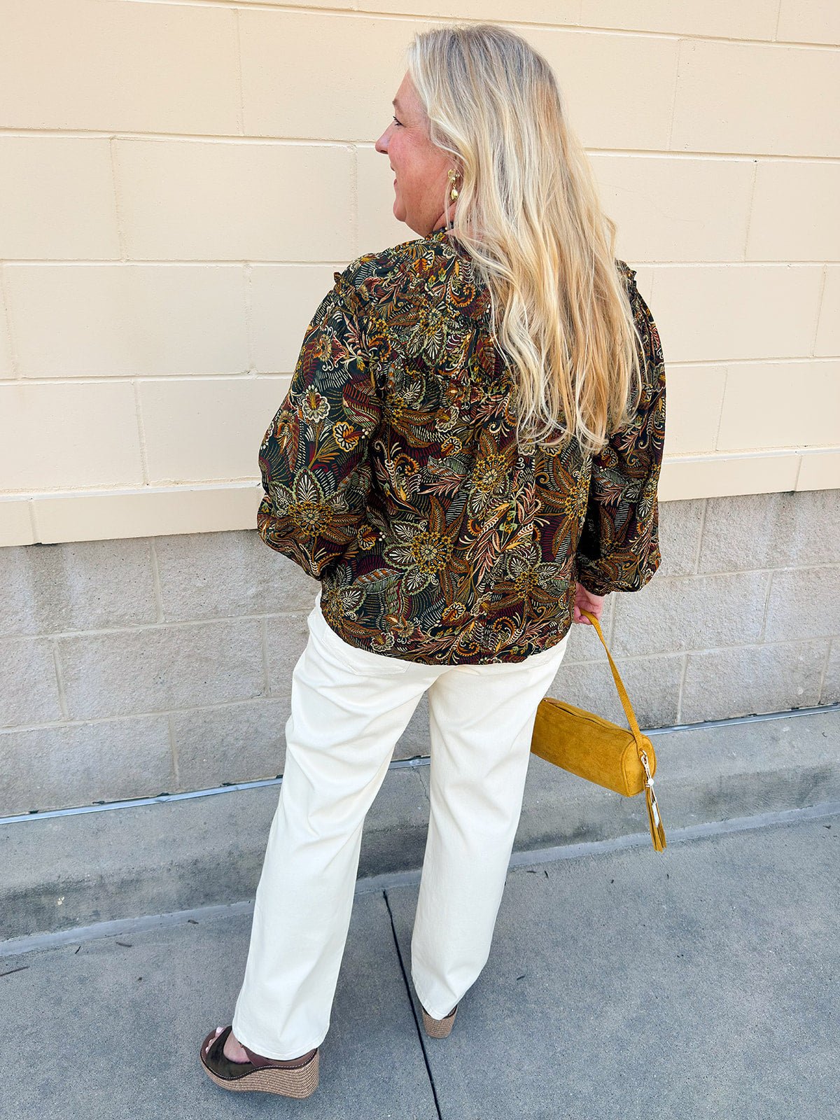 Spiced Botanical Blouse - The Pink Pineapple 850