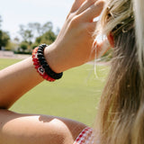 Spiral Hair Coils | Large | Go Dawgs! Hair Ties - The Pink Pineapple 850