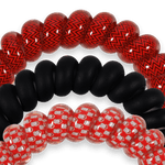 Spiral Hair Coils | Large | Go Dawgs! Hair Ties - The Pink Pineapple 850