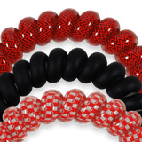 Spiral Hair Coils | Large | Go Dawgs! Hair Ties - The Pink Pineapple 850