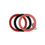 Spiral Hair Coils | Small | Go Dawgs! Hair Ties - The Pink Pineapple 850