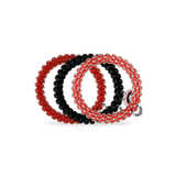 Spiral Hair Coils | Small | Go Dawgs! Hair Ties - The Pink Pineapple 850