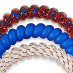 Spiral Hair Coils | Small | Go Gators! Hair Ties - The Pink Pineapple 850