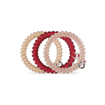 Spiral Hair Coils | Small | Go Noles! Hair Ties - The Pink Pineapple 850