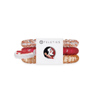 Spiral Hair Coils | Small | Go Noles! Hair Ties - The Pink Pineapple 850