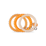 Spiral Hair Coils | Small | Go Vols! Hair Ties - The Pink Pineapple 850