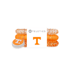 Spiral Hair Coils | Small | Go Vols! Hair Ties - The Pink Pineapple 850