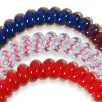 Spiral Hair Coils | Small | Hotty Toddy! Hair Ties - The Pink Pineapple 850