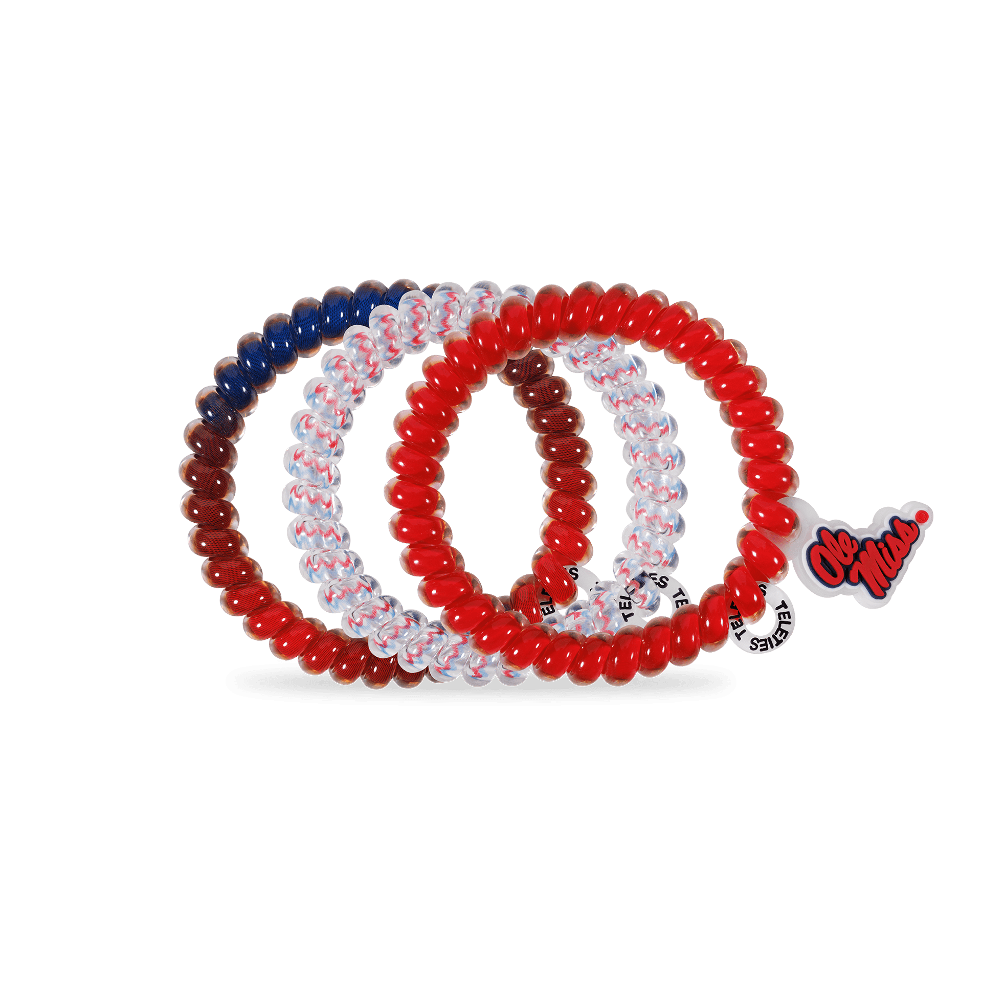 Spiral Hair Coils | Small | Hotty Toddy! Hair Ties - The Pink Pineapple 850