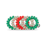 Spiral Hair Coils Tiny Santa Baby Hair Ties - The Pink Pineapple 850