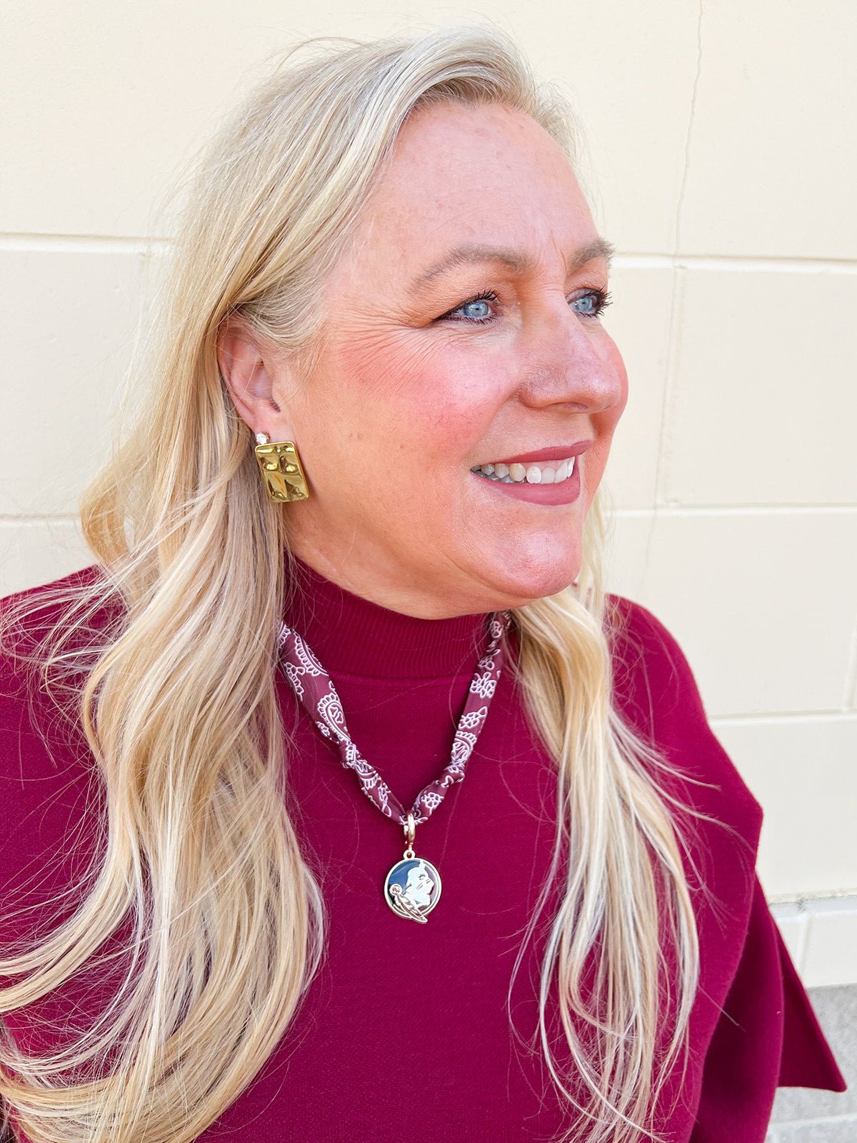 Spirit Knot Scarf Necklace – FSU Seminoles - The Pink Pineapple 850