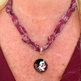 Spirit Knot Scarf Necklace – FSU Seminoles - The Pink Pineapple 850