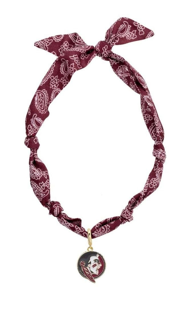 Spirit Knot Scarf Necklace – FSU Seminoles - The Pink Pineapple 850
