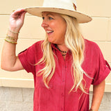 Spirit Spears Wide Brim Fedora - The Pink Pineapple 850
