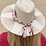 Spirit Spears Wide Brim Fedora - The Pink Pineapple 850