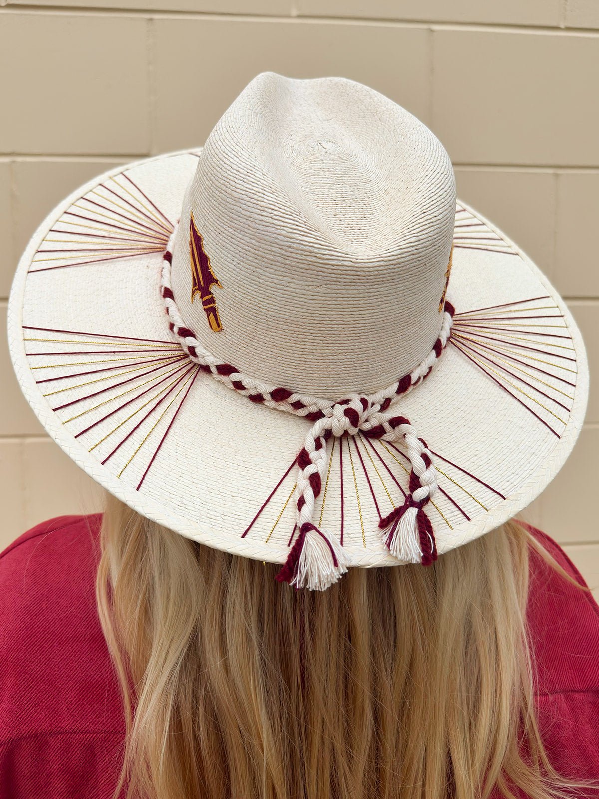 Spirit Spears Wide Brim Fedora - The Pink Pineapple 850