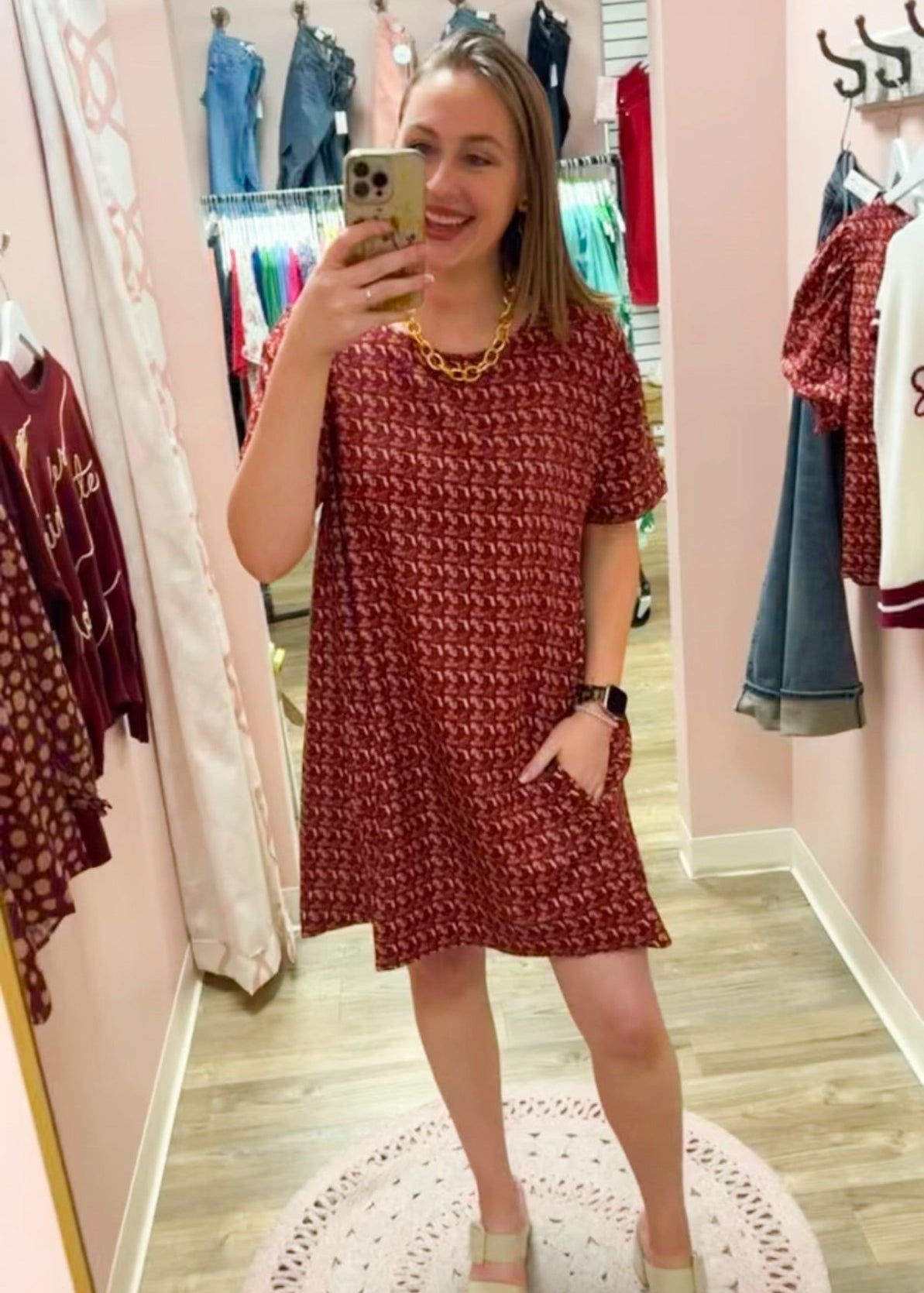 Spirit State A - Line Dress - The Pink Pineapple 850