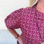 Spirit State Puff Sleeve Blouse - The Pink Pineapple 850