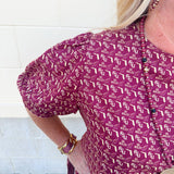 Spirit State Puff Sleeve Blouse - The Pink Pineapple 850