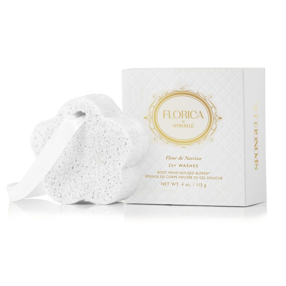 [Spongelle] Fleur de Narcisse Body Buffer | Florica Collection - The Pink Pineapple 850