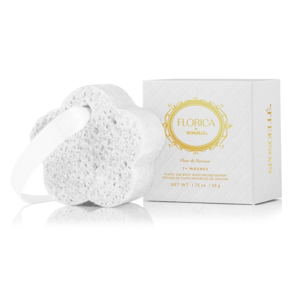 [Spongelle] Fleur de Narcisse Travel Spongette | Florica Collection - The Pink Pineapple 850