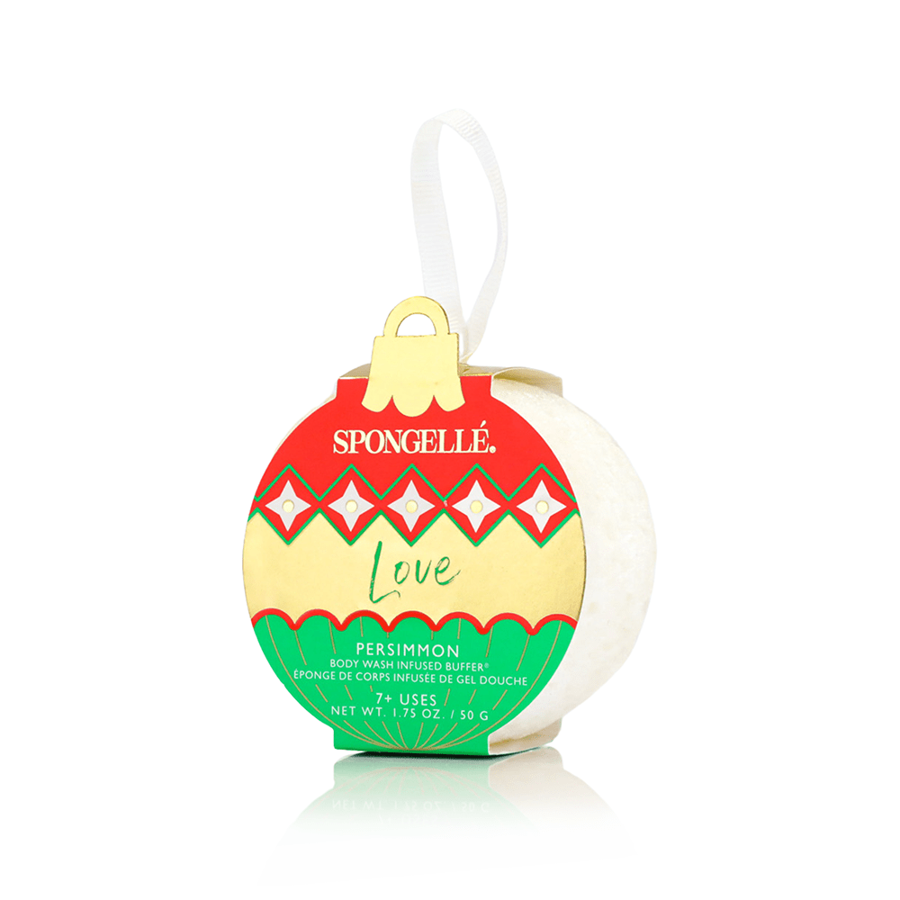 [Spongelle] Holiday Ornament Christmas Gift Buffer  - The Pink Pineapple 850
