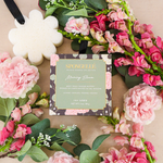[Spongellé] Morning Bloom Boxed Flower Buffer - The Pink Pineapple 850