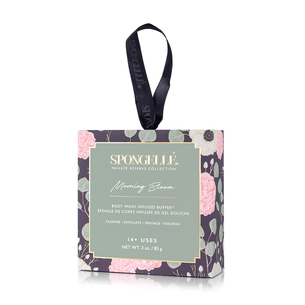 [Spongellé] Morning Bloom Boxed Flower Buffer - The Pink Pineapple 850