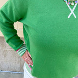 Springtime Charm Long Sleeve Top - The Pink Pineapple 850