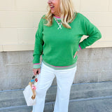 Springtime Charm Long Sleeve Top - The Pink Pineapple 850