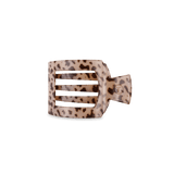 Square Flat Hair Clip | Small | Blonde Tortoise - The Pink Pineapple 850