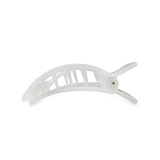 Square Flat Hair Clip | Small | Coconut White - The Pink Pineapple 850