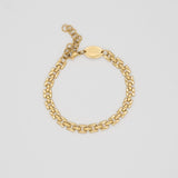 Squared Chain Bracelet - The Pink Pineapple 850