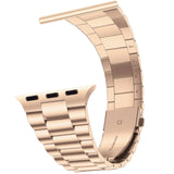 Stainless Steel Apple Watch Band Ultra Light in Rose Gold - The Pink Pineapple 850