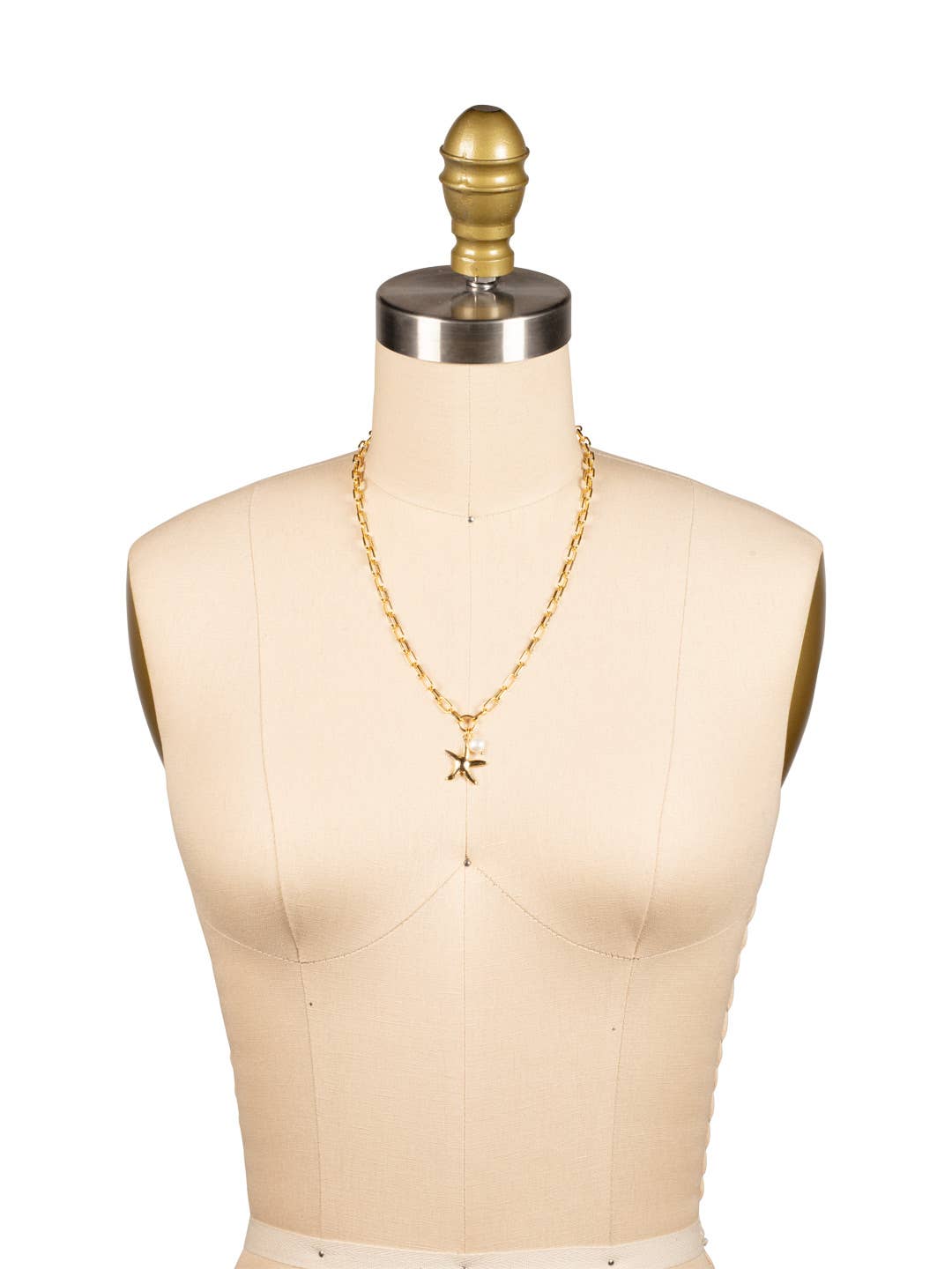 Starfish Pendant Necklace - 4NGE7BGMDP - The Pink Pineapple 850