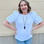 Stargazer Sapphire Beaded Stone Pendant Necklace - The Pink Pineapple 850