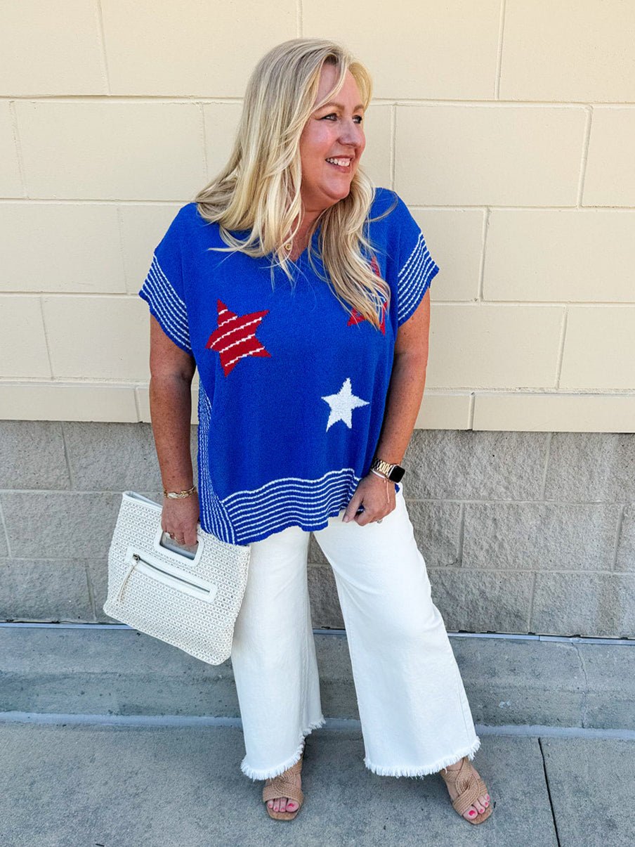 Starlight Parade Poncho Sweater - The Pink Pineapple 850