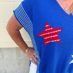 Starlight Parade Poncho Sweater - The Pink Pineapple 850