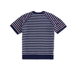 Starlight Stripe Lightweight Short Sleeve Sweater - The Pink Pineapple 850