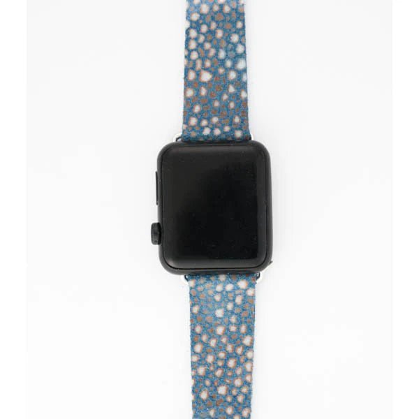 Starry Night Leather Watch Band - The Pink Pineapple 850