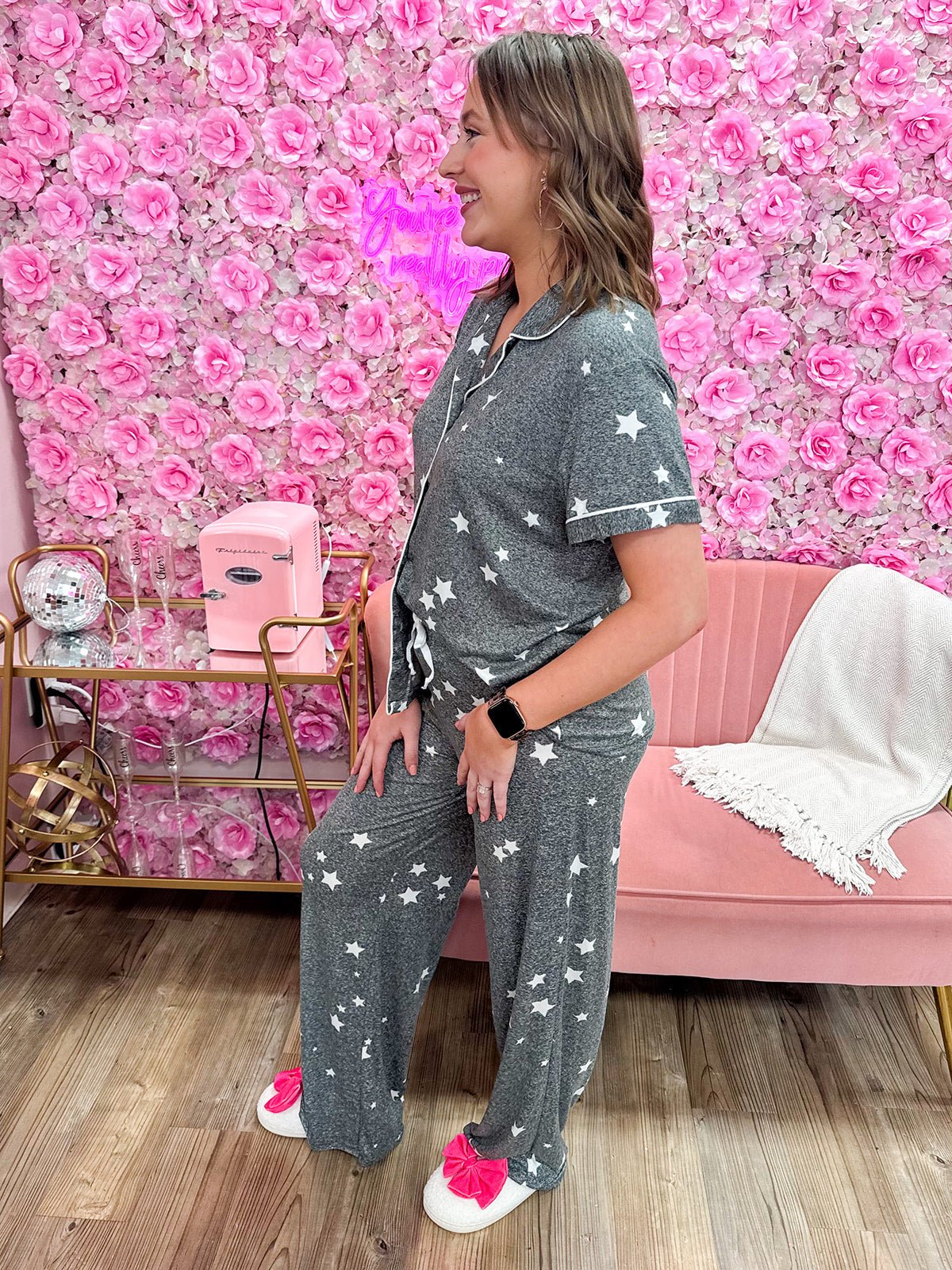 Starry Night Lounge Pants - The Pink Pineapple 850