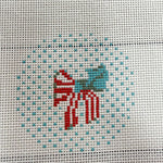 Stars & Stripes Bow Mini Canvas - The Pink Pineapple 850