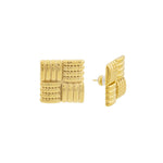 Statement Aspen Squared Studs - The Pink Pineapple 850