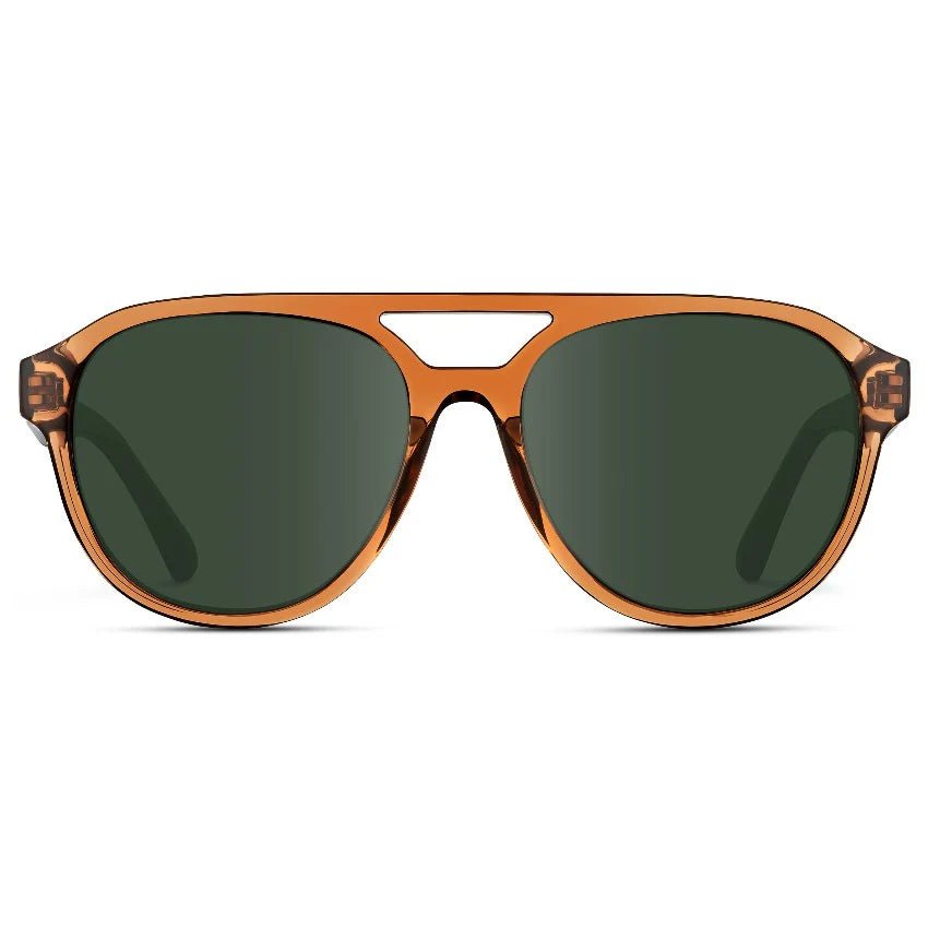 Sterling Crystal Copper/Green Sunglasses - The Pink Pineapple 850