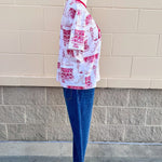 [Stewart Simmons] Alabama Team Toile Embroidered Tee - The Pink Pineapple 850