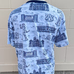 [Stewart Simmons] Auburn Team Toile Embroidered Tee - The Pink Pineapple 850